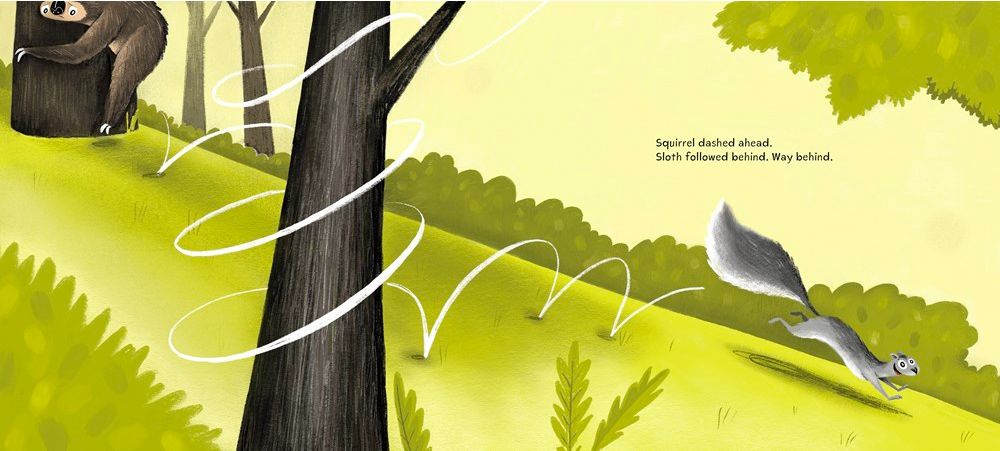 celebrate-picture-books-picture-book-review-sloth-and-squirrel-in-a-pickle-bounding