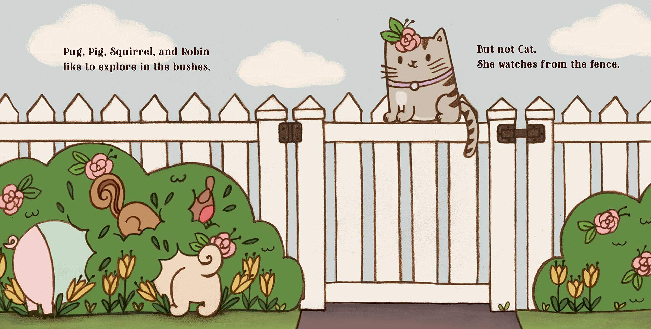 celebrate-picture-books-picture-book-review-pug-&amp;-pig-and-friends-fence