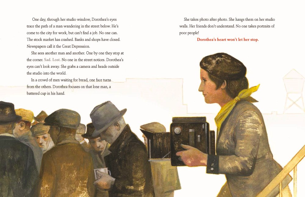 celebrate-picture-books-picture-book-review-dorothea's-eyes-great-depression