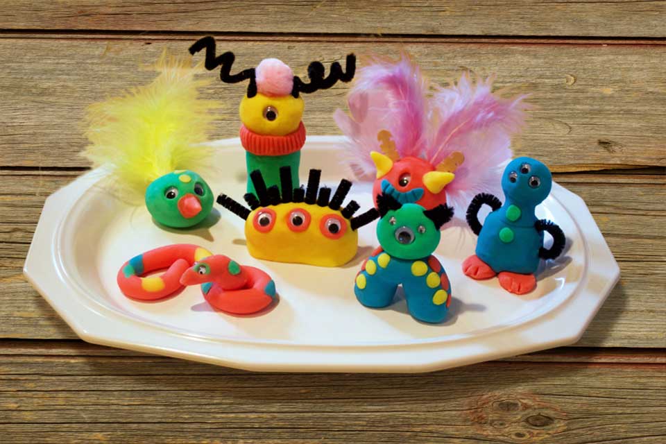 Highlights Kids Homemade Clay figures