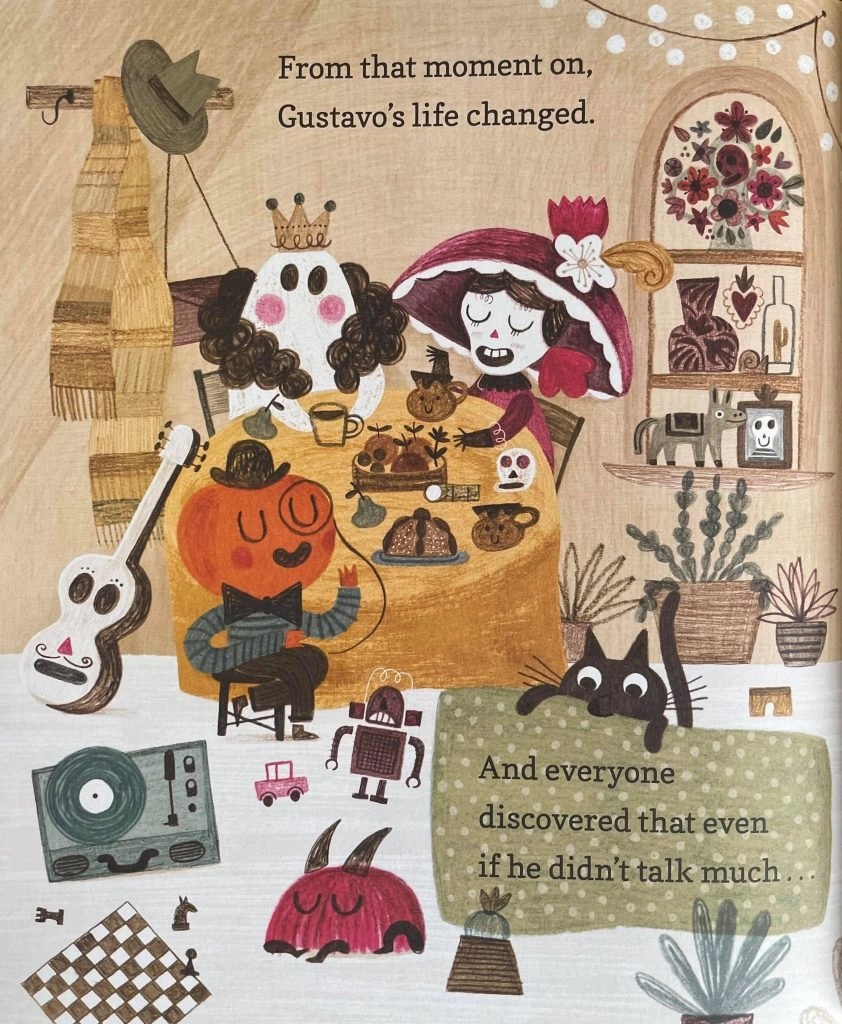 celebrate-picture-books-picture-book-review-gustavo-the-shy-ghost-party