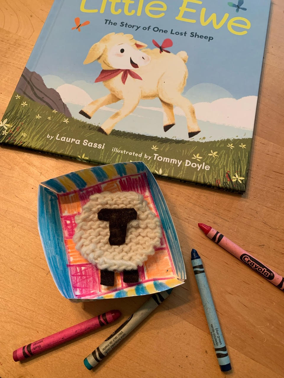 celebrate-picture-books-picture-book-review-little-ewe-craft-finished