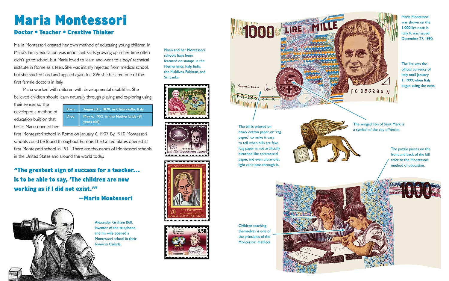 celebrate-picture-books-picture-book-review-she's-on-the-money-montessori