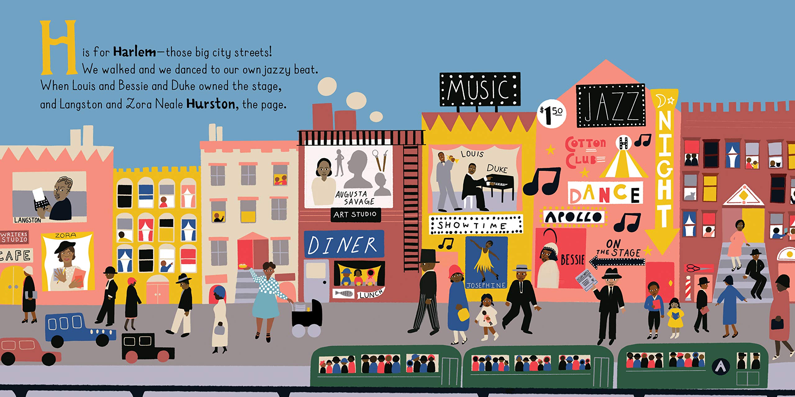 celebrate-picture-books-picture-book-review-The-ABCs-of-Black-History-Harlem