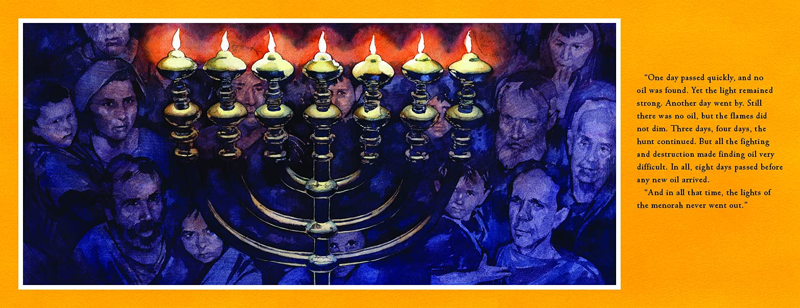 celebrate-picture-books-picture-book-review-hanukkah-at-Valley-Forge-menorah