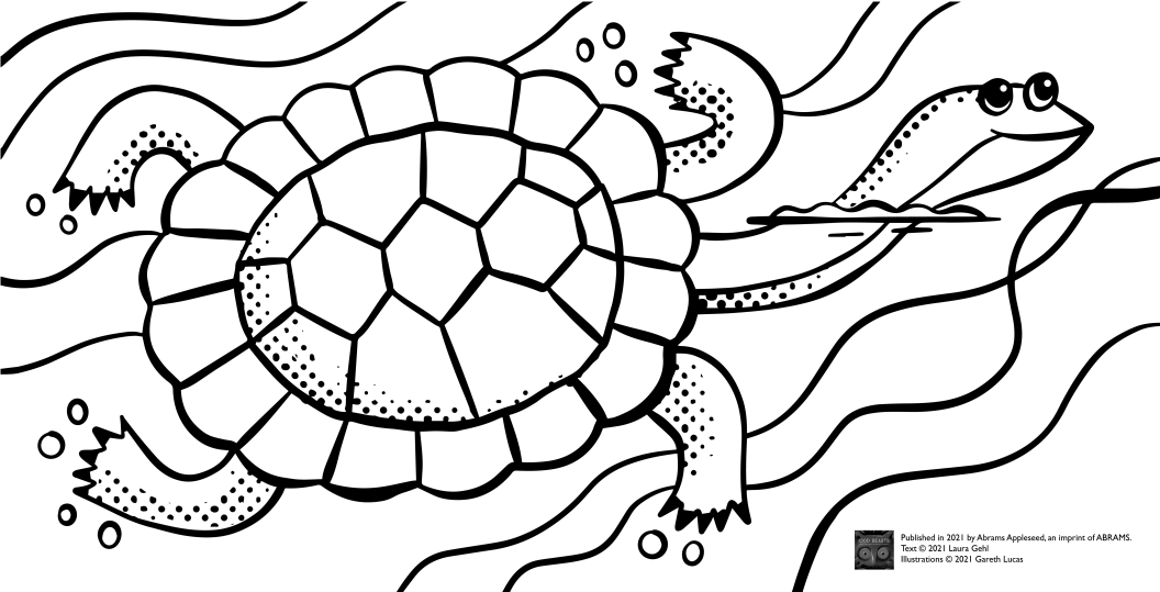 celebrate-picture-books-picture-book-review-odd-beasts-laura-gehl-coloring-pages-turtle