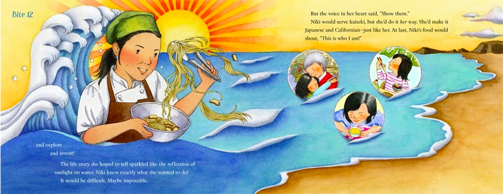 celebrate-picture-books-picture-book-review-niki-nakayama-a-chef's-tale-in-13-bites-kaiseki