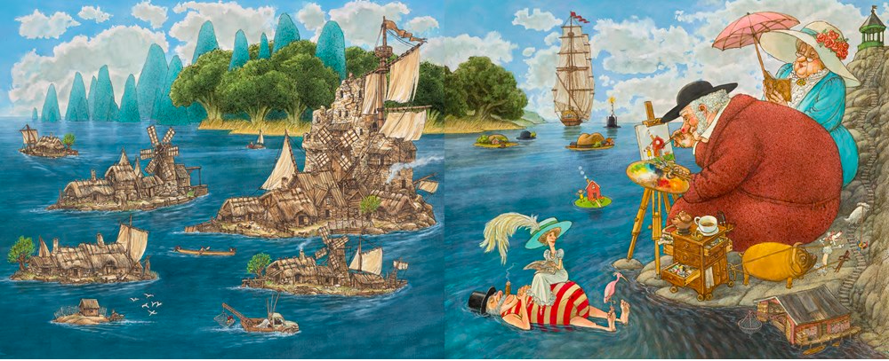 celebrate-picture-books-picture-book-review-the-dog-walk-seaside