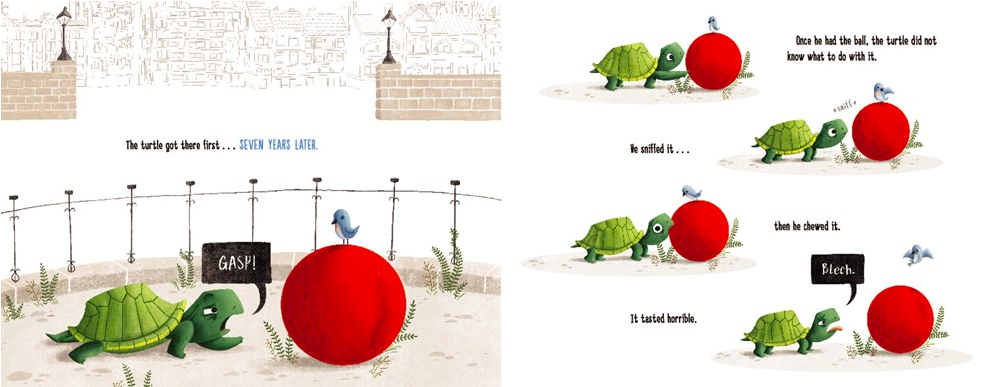 celebrate-picture-books-picture-book-review-turtle-and-tortoise-are-not-friends-ball