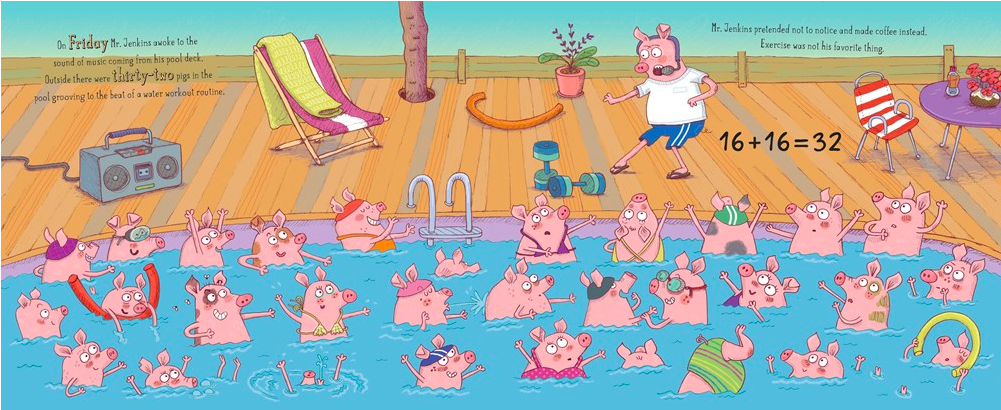 celebrate-picture-books-picture-book-review-too-many-pigs-in-the-pool-thirty-two