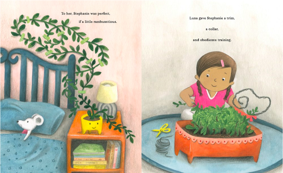 celebrate-picture-books-picture-book-review-luna's-green-pet-training