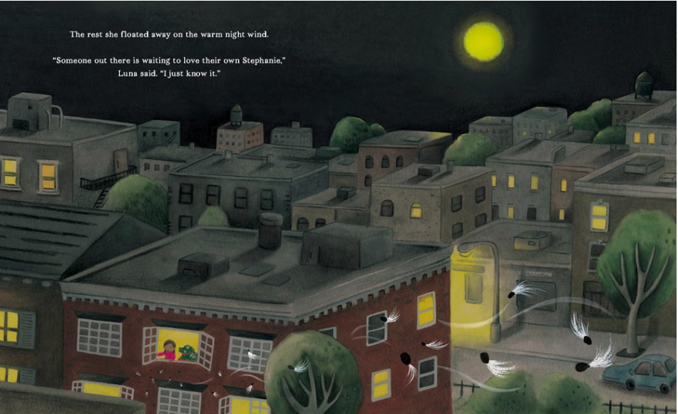 celebrate-picture-books-picture-book-review-luna's-green-pet-nighttime