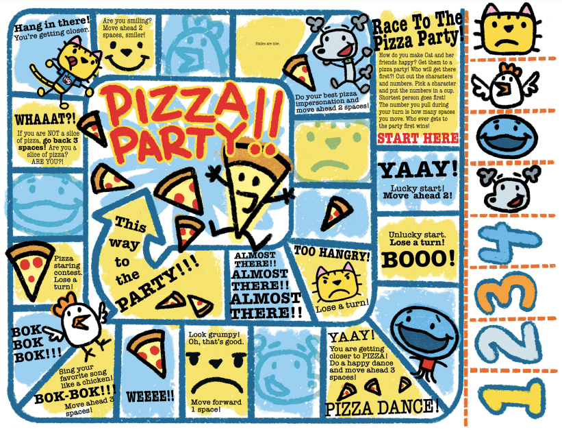 celebrate-picture-books-picture-book-review-how-to-draw-a-happy-cat-pizza-party-game-activity