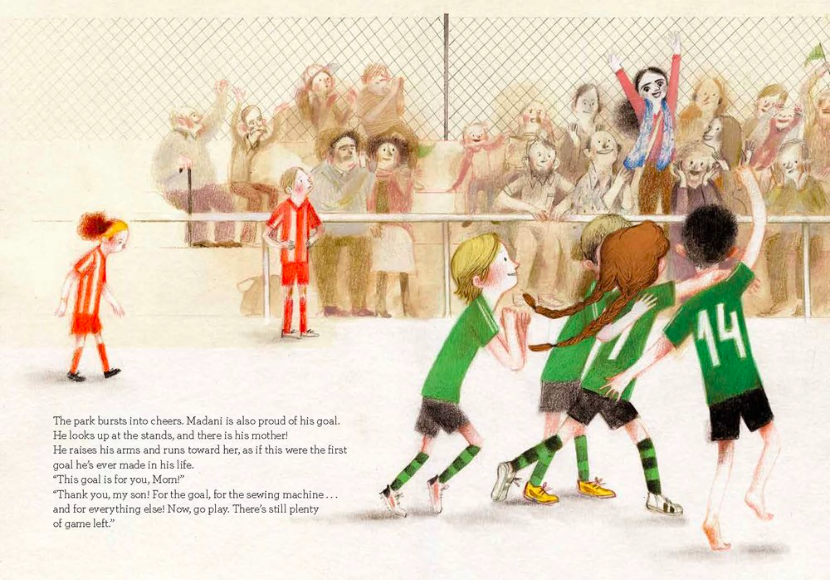 celebrate-picture-books-picture-book-review-madani's-best-game-mother-at-game