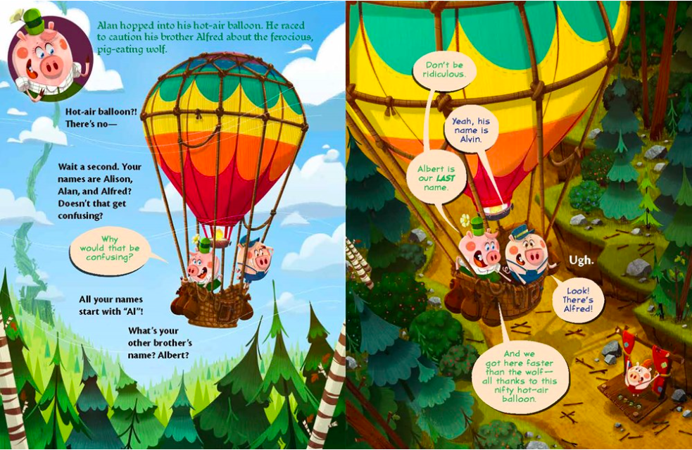 celebrate-picture-books-picture-book-review-it's-not-the-three-little-pigs-hot-air-balloon