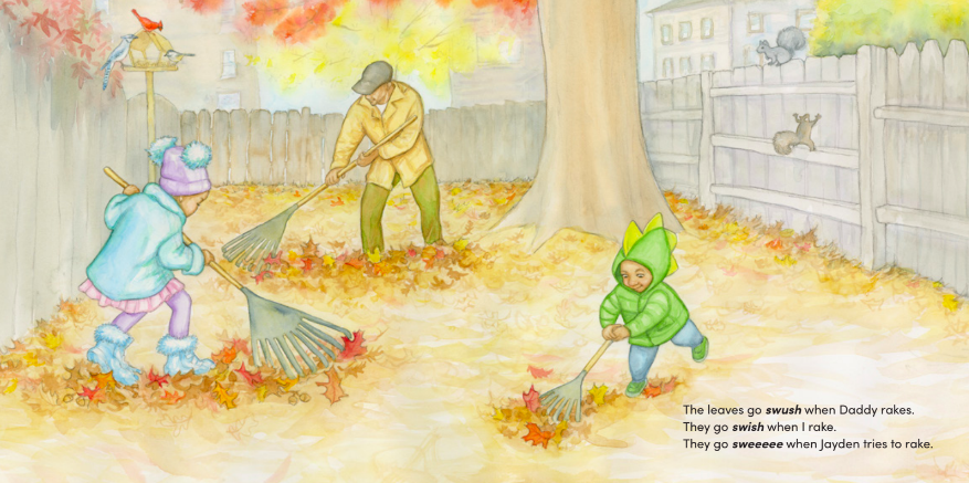 celebrate-picture-books-picture-book-review-leaves-to-my-knees-raking