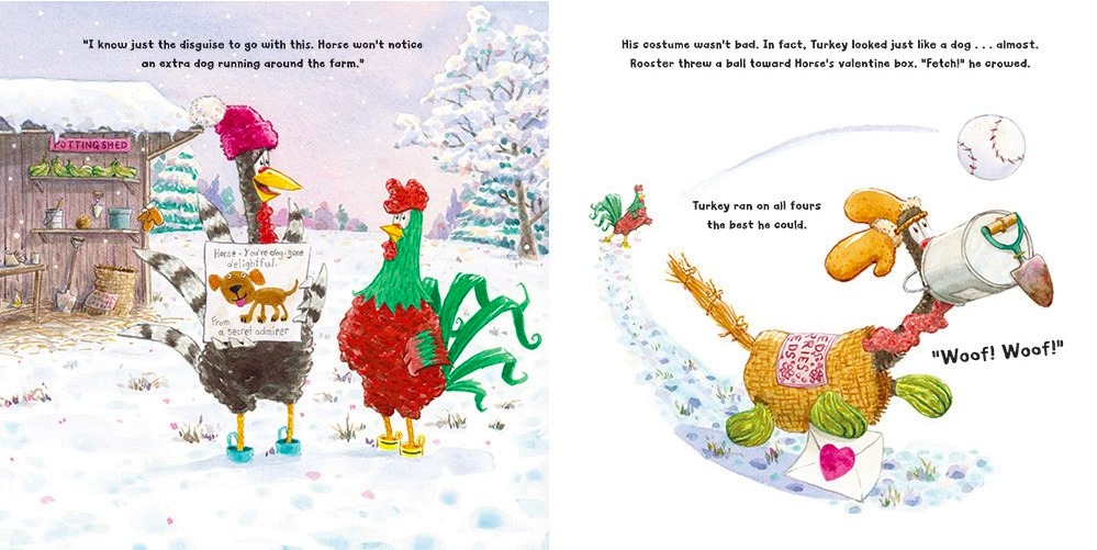 celebrate-picture-books-picture-book-review-turkey's-valentine-surprise-dog-disguise