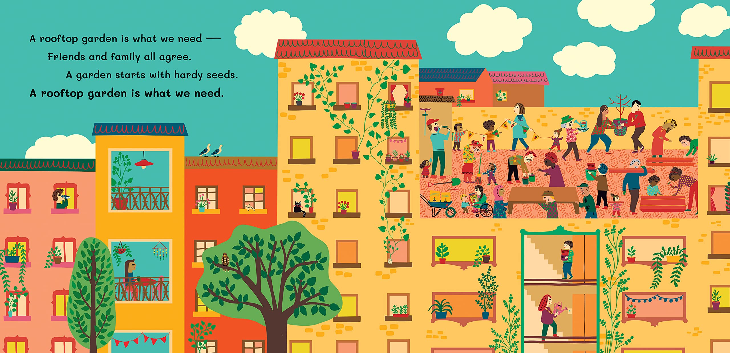 celebrate-picture-books-picture-book-review-rooftop-garden-friends