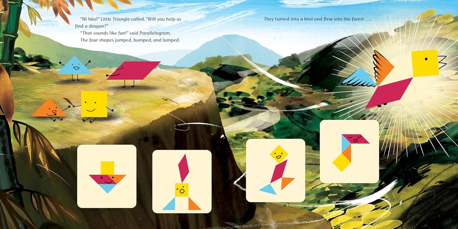 celebrate-picture-books-picture-book-review-the-quest-for-a tangram-dragon-bird