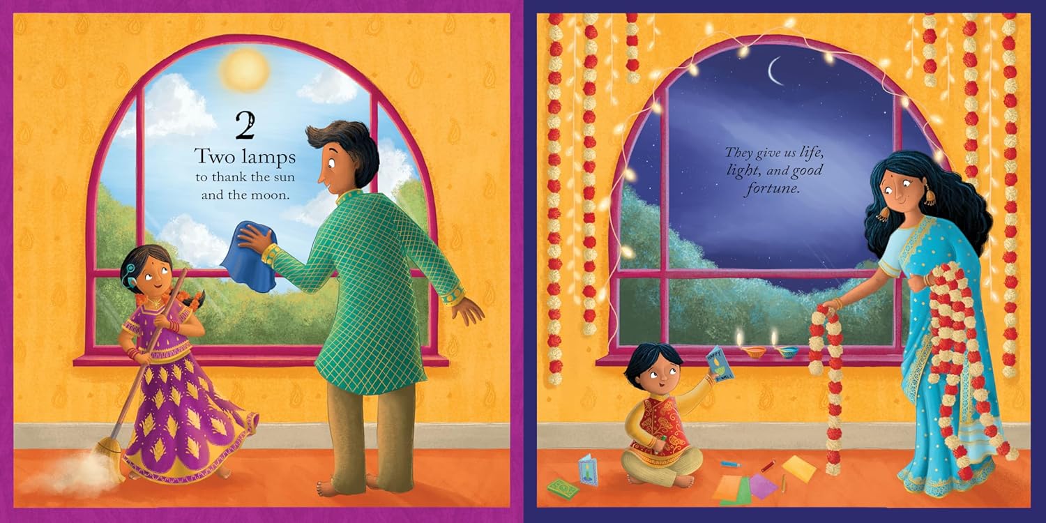 celebrate-picture-books-picture-book-review-garland-of-lights-2-lamps