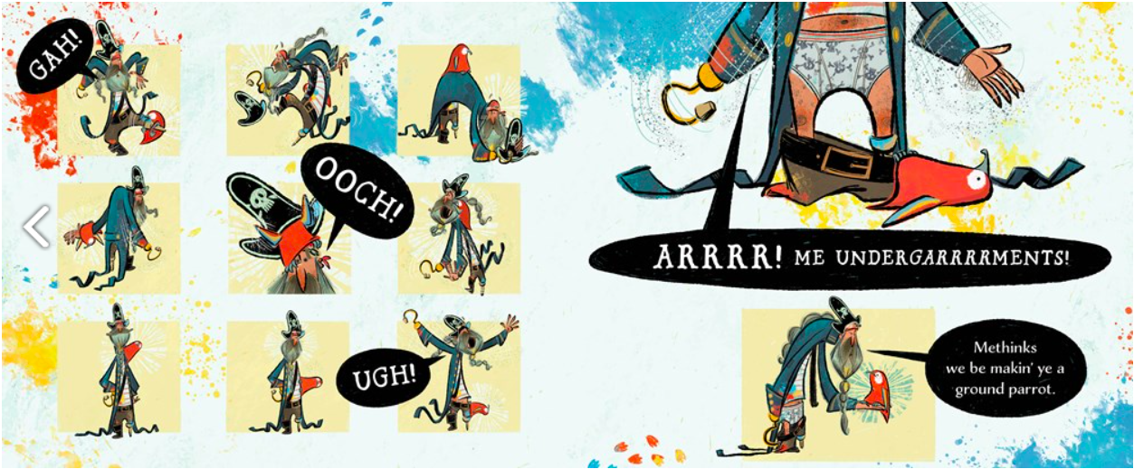 celebrate-picture-books-picture-book-review-pirate-&-penguin-sitting-on-shoulder