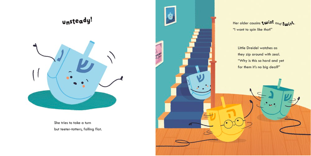celebrate-picture-books-picture-book-review-little-dreidel-learns-to-spin-unsteady